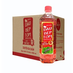 Nước mắm Đầu Bếp Tôm chuyên chấm chai 900ml