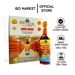 Nước mắm Khải Hoàn 43 độ đạm - 1000ml/chai