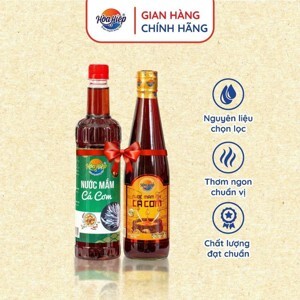 Nước mắm nhĩ cá cơm Hòa Hiệp 25 độ đạm chai 750ml