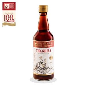 Nước mắm nhĩ chánh hiệu Thanh Hà 40 độ đạm chai 520ml