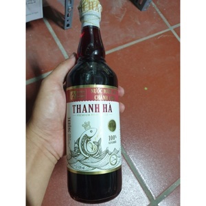 Nước mắm nhĩ chánh hiệu Thanh Hà 40 độ đạm chai 520ml