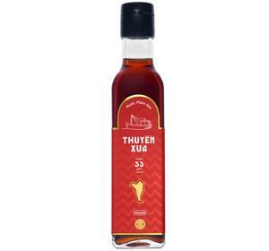 Nước mắm nhĩ Thuyền Xưa 33 độ đạm chai 250ml