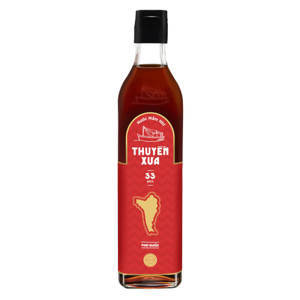 Nước mắm nhĩ Thuyền Xưa 33 độ đạm chai 500ml