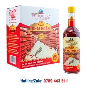 Nước mắm Phú Quốc Khải Hoàn - 40 độ đạm, 520ml