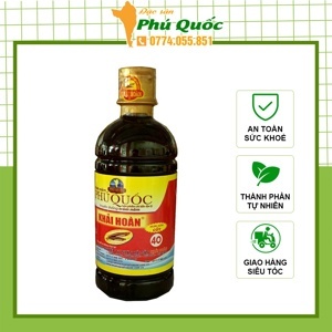 Nước mắm Phú Quốc Khải Hoàn - 40 độ đạm, 1 Lít