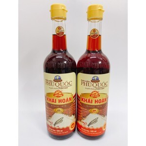 Nước mắm Phú Quốc Khải Hoàn - 40 độ đạm, 520ml