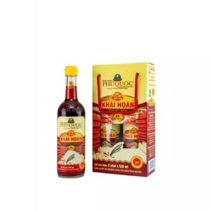 Nước mắm Phú Quốc Khải Hoàn - 40 độ đạm, cặp 2 chai 520ml