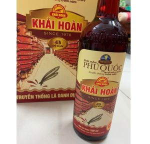 Nước mắm Phú Quốc Khải Hoàn - 43 độ đạm, 520ml