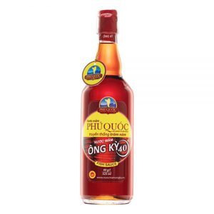 Nước mắm Phú Quốc Ông Kỳ 40 độ đạm chai 525ml