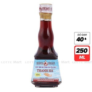 Nước mắm Phú Quốc Thanh Hà 40 độ đạm chai 250 ml