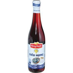 Nước mắm siêu hạng Hồng Hạnh 35 độ đạm chai 600ml