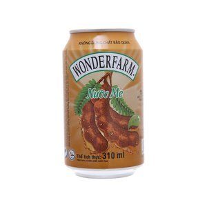 Nước me Wonderfarm lon 310ml