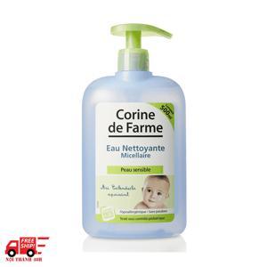 Nước Mi-xel vệ sinh cho bé Eau Nettoyante Micellaire Corine de Farme 500ml