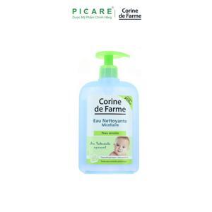 Nước Mi-xel vệ sinh cho bé Eau Nettoyante Micellaire Corine de Farme 500ml