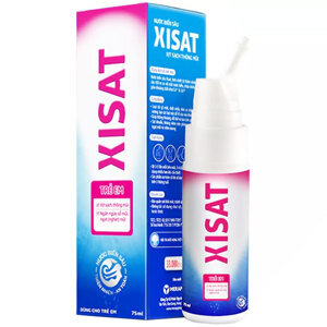 Nước muối biển xisat xịt mũi lọ 75ml trẻ em