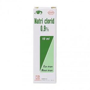 Nước muối Natri Clorid 10ml cho bé