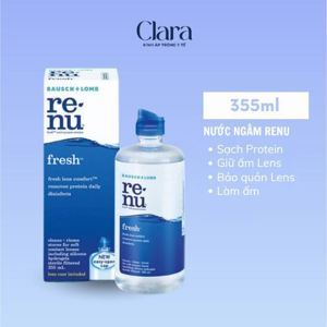 Nước ngâm kính áp tròng Renu 355ml
