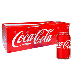 Nước ngọt Coca Cola Original Taste - 355ml x 12 Lon