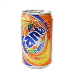 Nước ngọt Fanta cam - 330ml