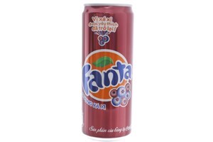 Nước ngọt Fanta hương xá xị 330ml