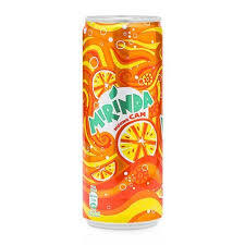 Nước ngọt Mirinda hương cam 330ml - Thùng 24 lon