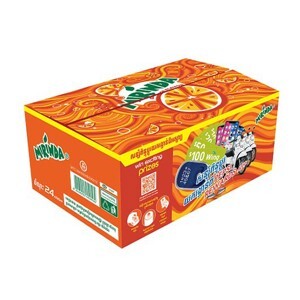 Nước ngọt Mirinda hương cam 330ml - Thùng 24 lon