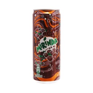 Nước ngọt Mirinda hương xá xị 330ml