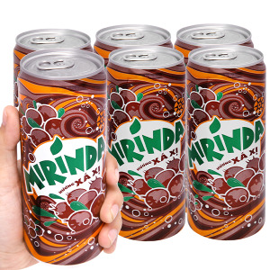 Nước ngọt Mirinda hương xá xị 330ml