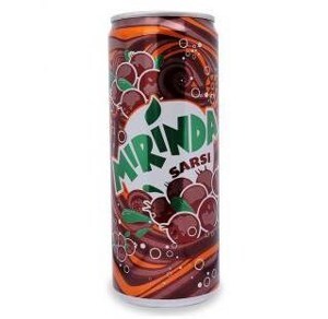 Nước ngọt Mirinda hương xá xị 330ml