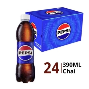 Nước ngọt Pepsi 390ml - Thùng 24 chai