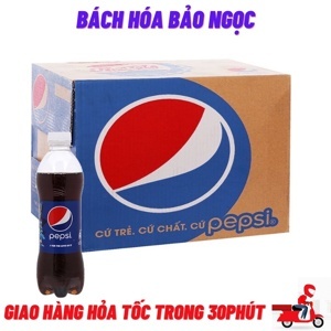 Nước ngọt Pepsi 390ml - Thùng 24 chai