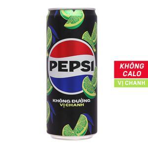 Nước ngọt Pepsi vị chanh không calo - 330ml