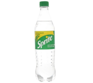 Nước ngọt Sprite hương chanh chai 600ml