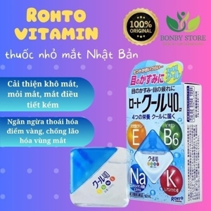 Nước nhỏ mắt Rohto Vita 40 nhật bản 12ml