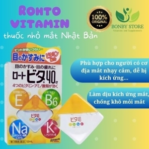 Nước nhỏ mắt Rohto Vita 40 nhật bản 12ml