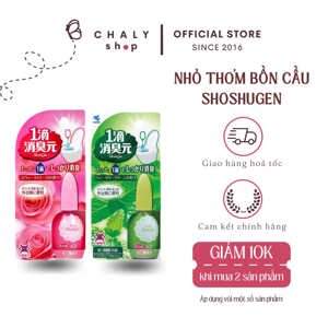 Nước nhỏ thơm bồn cầu Kobayashi Shoshugen 20ml