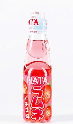 Nước Ramune Hata vị dâu 200ml