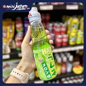 Nước Ramune Hata Vị Dưa Lưới 200ml