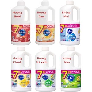 Nước rửa bát Kyukyuto Kao 1380ml