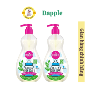 Nước rửa bình sữa Dapple không mùi 500ml