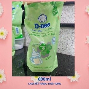 Nước rửa bình sữa Dnee - dạng gói 600ml