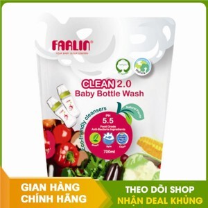 Nước rửa bình sữa Farlin an toàn AF-10005 700ml