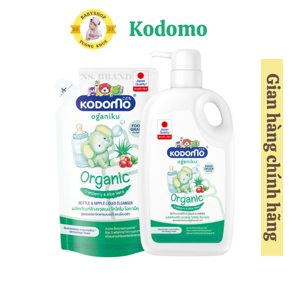 Nước rửa bình sữa Kodomo gói 600ml