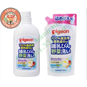 Nước rửa bình sữa Pigeon 800ml