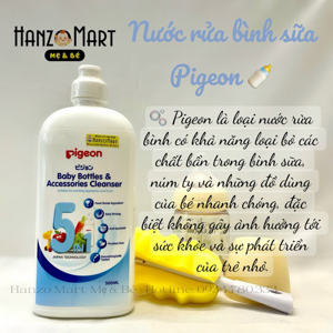 Nước rửa bình sữa Pigeon 800ml