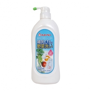 Nước rửa bình và rau quả Chuchu Baby 820ml