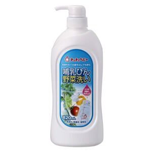 Nước rửa bình và rau quả Chuchu Baby 820ml