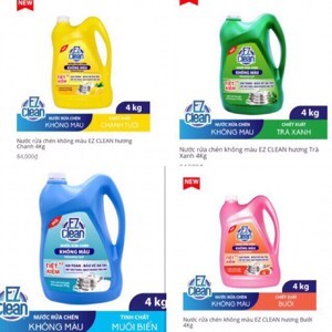 Nước rửa chén Ez Clean 4kg