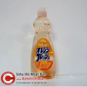 Nước rửa chén hương cam Rocket Soap chai 600ml