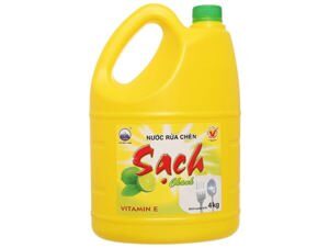 Nước rửa chén NET sạch hương chanh 4kg